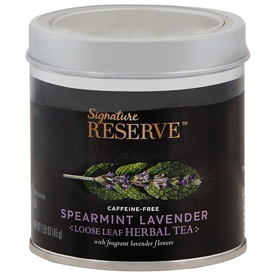 Signature Reserve Tea Loose Leaf Spearmint Lavender - 1.59 Oz