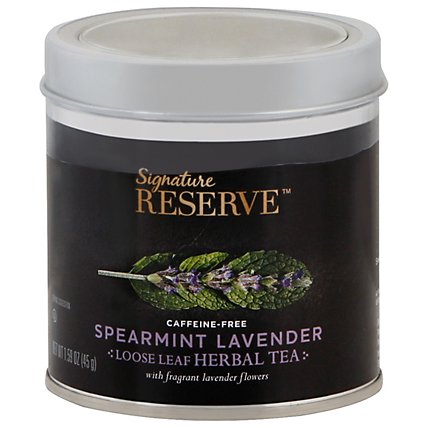 Signature Reserve Tea Loose Leaf Spearmint Lavender - 1.59 Oz - Image 1