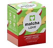 Matcha Love Green Tea Japanese Matcha + Apple + Ginger Box - 0.53 Oz
