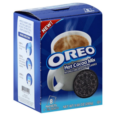 OREO Cocoa Mix Hot Packets 8 Count - 9.88 Oz - safeway