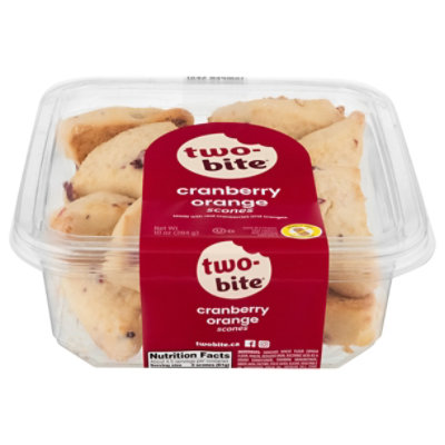 Two Bite Orange Cranberry Scones - 10 Oz - Image 2