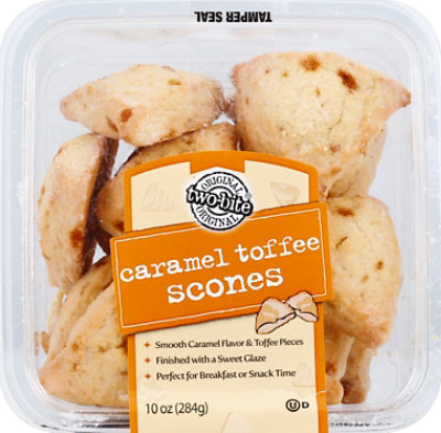 Two Bite Caramel Toffee Scones - 10 Oz - Image 2