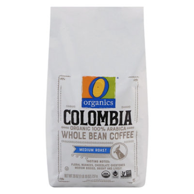 O Organics Coffee Colombia Whole Bean - 26 Oz - Image 1