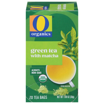 O Organics Tea Green W/Matcha - 20 Count - Image 2