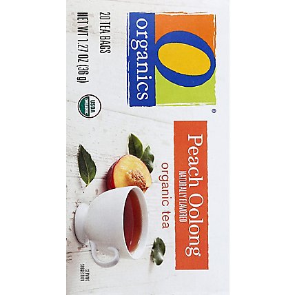 O Organics Tea Peach Oolong - 20 Count - Image 3