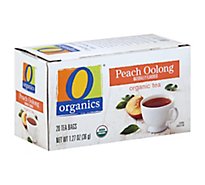 O Organics Tea Peach Oolong - 20 Count