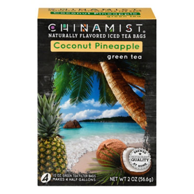 China Mist Tea Green Coconut Pineapp - 2 Oz - Image 3