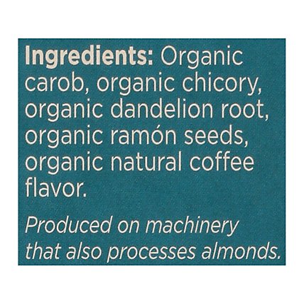 Teeccino Herbal Tea Chicory Organic Gluten Free Dandelion Dark Roast Box - 10 Count - Image 5