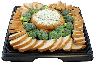 Catering Spinach Bowl 16 in. Serves 14-18 - Each - Image 1