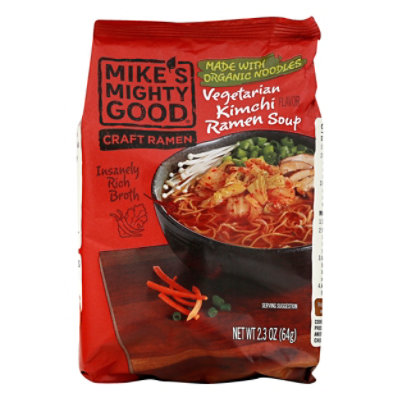 Mikes Mighty Good Soup Ramen Kimichi Veg - 2.3 Oz