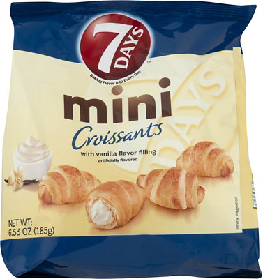 7 Days Vanilla Flavored Mini Croissant - 6.53 Oz - Image 2