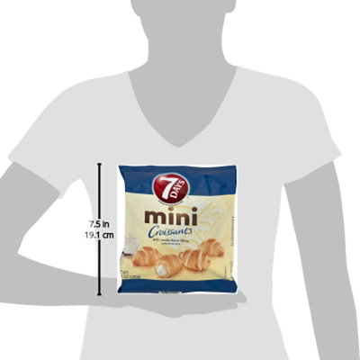 7 Days Vanilla Flavored Mini Croissant - 6.53 Oz - Image 5
