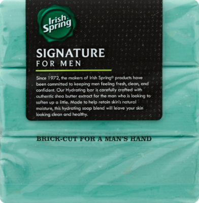 Irish Spring Signature Br Soap Hydrating - 3-6 Oz - Image 3