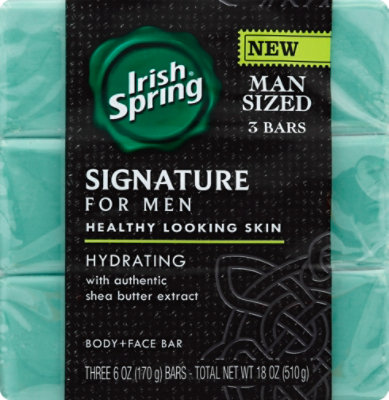 Irish Spring Signature Br Soap Hydrating - 3-6 Oz - Image 2