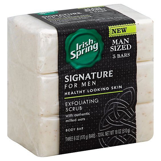 Irish Spring Signature Bar Soap - 3-6 Oz