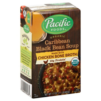 Pacific Foods Soup Crrbn Bn Bone Br Org - 17 Oz