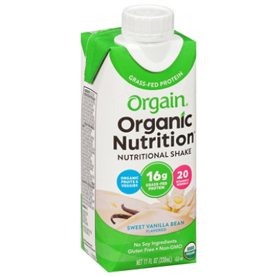 Orgain Shake Vanilla Bean Rtd - 11 Oz - Image 2