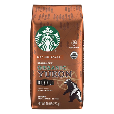 Starbucks Coffee Organic Ground Medium Roast Yukon Blend Bag - 10 Oz - Image 4