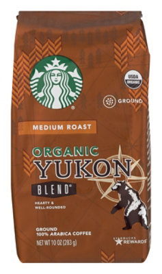 Starbucks Coffee Organic Ground Medium Roast Yukon Blend Bag - 10 Oz - Image 7