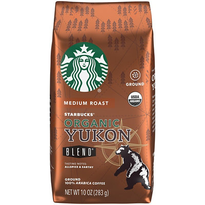 Starbucks Coffee Organic Ground Medium Roast Yukon Blend Bag - 10 Oz - Image 5