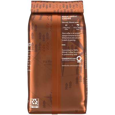 Starbucks Coffee Organic Ground Medium Roast Yukon Blend Bag - 10 Oz - Image 6