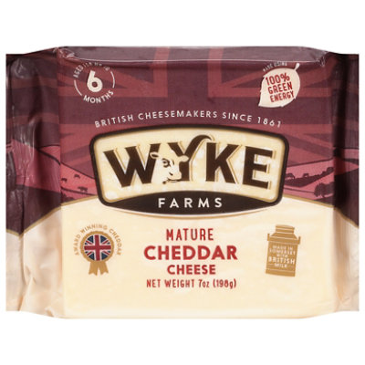 Wyke Aged Mature Cheddar Cheese - 7 Oz - Image 3