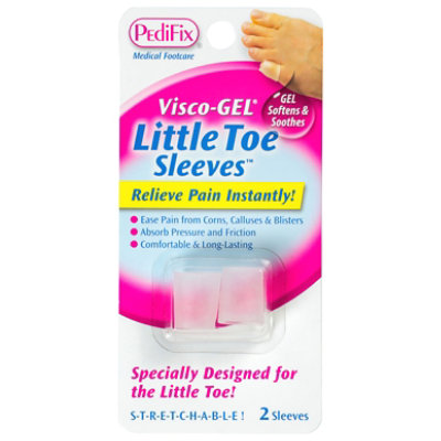 Pedifix Visco Gel Little Toe Sleeves - 2 Count - Image 2