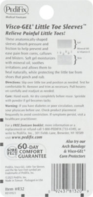 Pedifix Visco Gel Little Toe Sleeves - 2 Count - Image 3