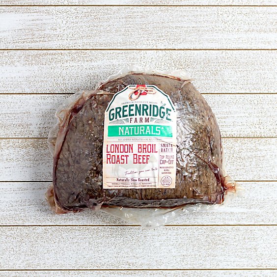 Greenridge Farm Natural Beef Roast Beef London Broil Grab & Go - 0.50 Lb