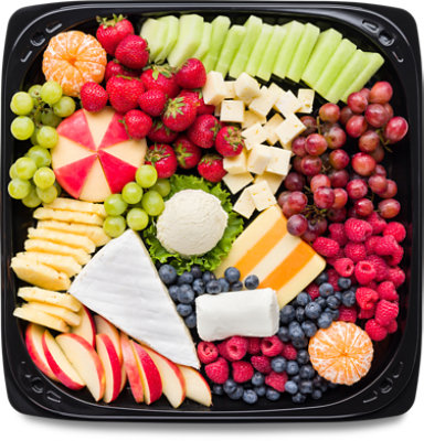 Signature SELECT Fruit And Fine Cheese 16 Inch Tray - Each