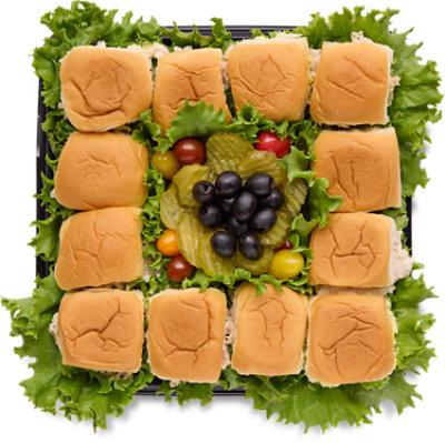 Deli Salad Sandwich 12 Inch Tray Serves 10-12 - Each - Image 1