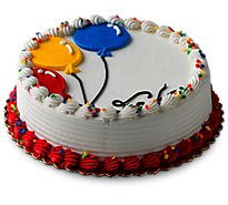 Bakery Cake Flavor Iced 8 Inch 1 Layer