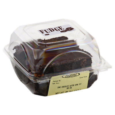 Bakery Cake Chocolate With Fudge Icing 1 Count - Image 1