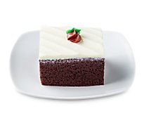 Bakery Cake Slice Red Velvet 1 Count