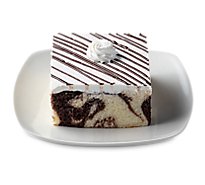 Bakery Cake Slice Marble 1 Count
