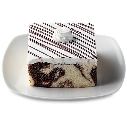 Bakery Cake Slice Marble 1 Count - Image 1