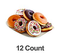 Fresh Baked Everyday Assorted Donuts - 12 Count