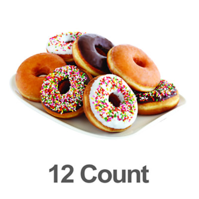 Bakery Everyday Assorted Donuts - 12 Count - Image 1