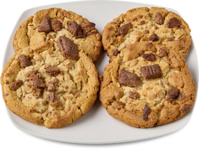 Bakery Cookies Reeses Peanut Butter Cup 4 Count - Image 1