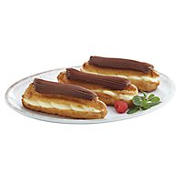 Fresh Baked Custard Filled Eclair - 3 Count - Image 1