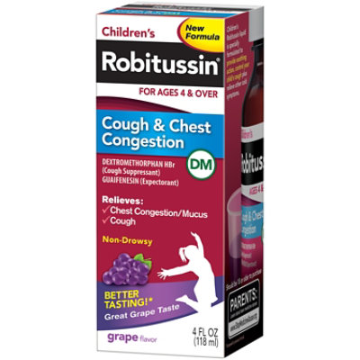 Childrens Robitussin Cough & Chest Congestion Dm - 4 Fl. Oz. - Image 5