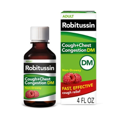 Robitussin Cough & Chest Congestion Dm - 4 Fl. Oz.