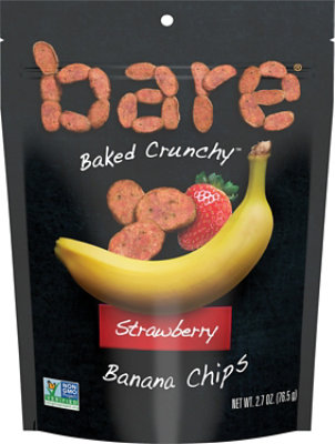 Bare Fruit Chips Strawberry Banana - 2.7 Oz - Image 2