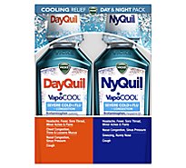 Vicks DayQuil NyQuil Medicine For Severe Cold Flu And Congestion VapoCOOL - 2-12 Fl. Oz.