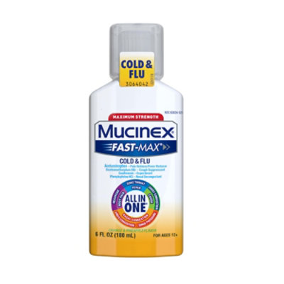 Mucinex Orange Pineapple Cold & Cough - 6 Oz - Image 3