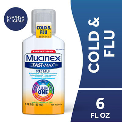 Mucinex Orange Pineapple Cold & Cough - 6 Oz - Image 2