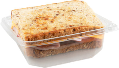 Ready Meals Ham and Cheddar Cheese Panini on Multigrain Bread - Image 1
