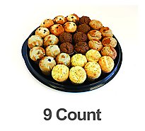 Bakery Tray Muffins Assorted 9 Count