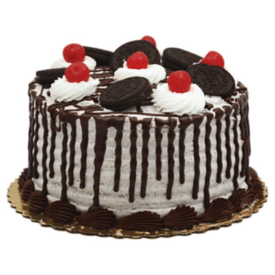 Bakery Cake Cookies N Cream 8 Inch 2 Layer Jewel Osco