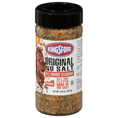 Kingsford Seasoning All Purpose Original No Salt - 4.25 Oz